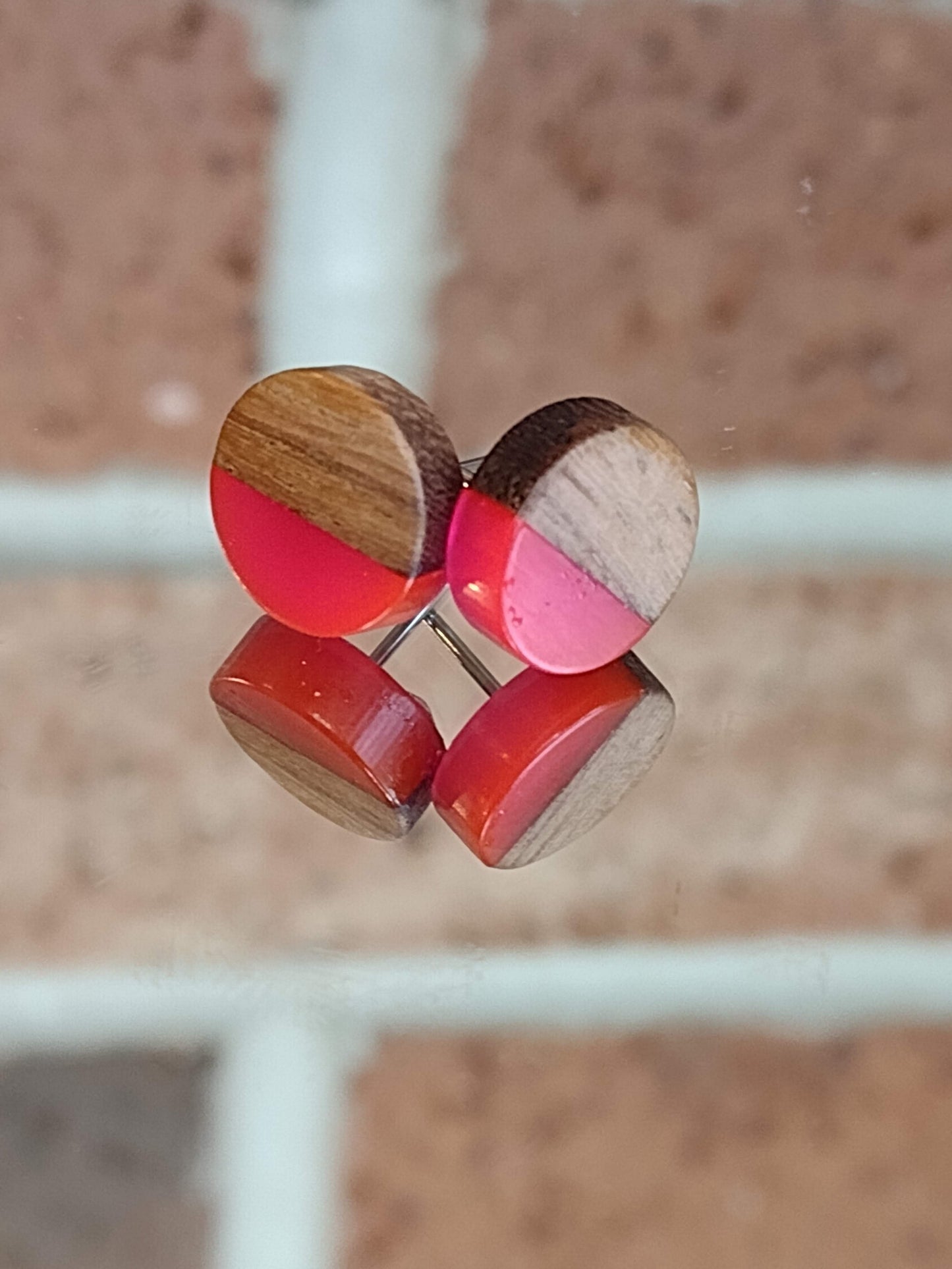 Pink w/ wood