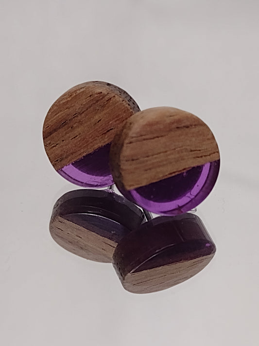 Purple w/ wood