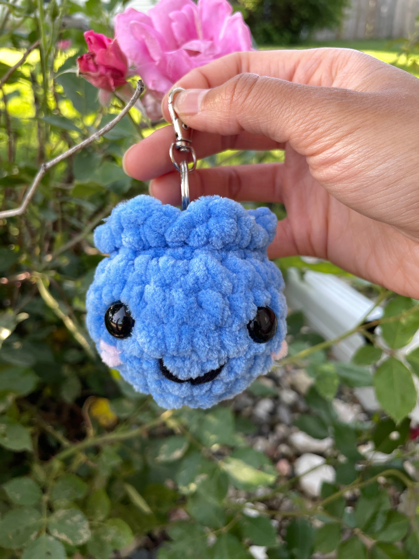 Blueberry Keychain