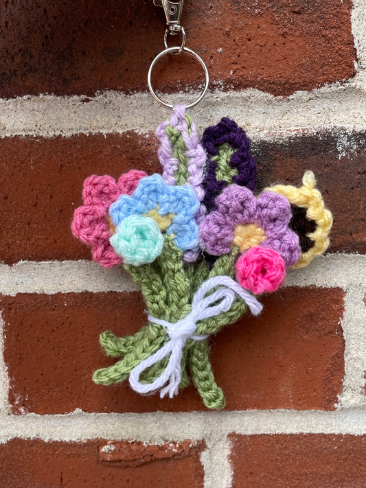 Flower Bouquet Keychain