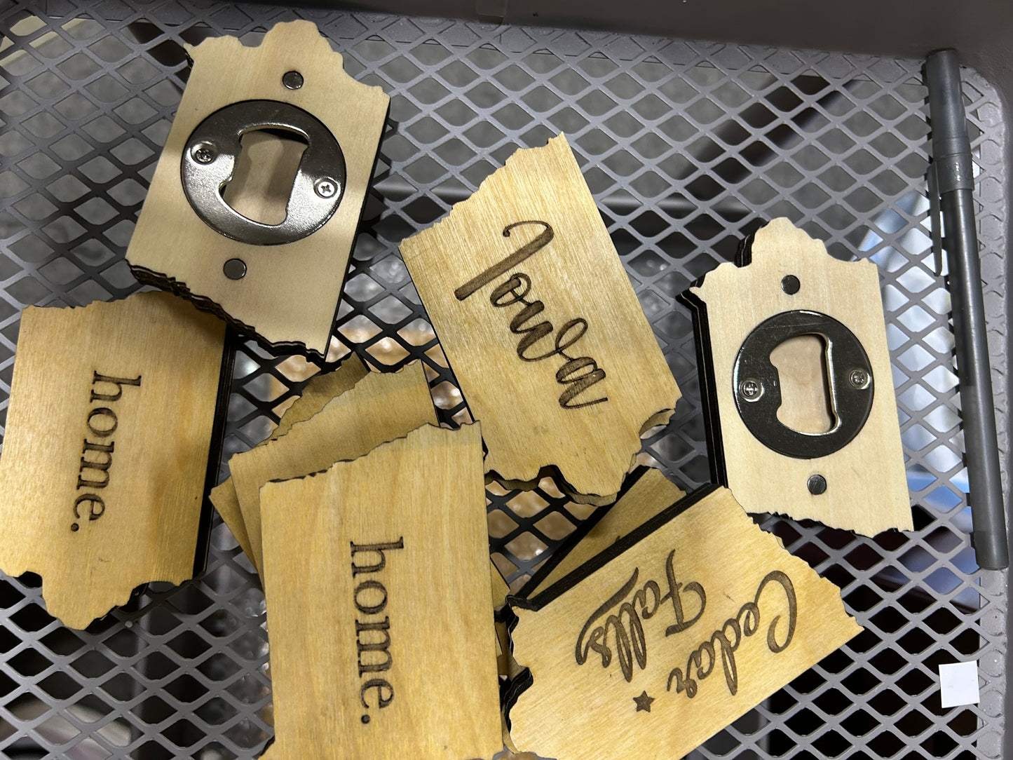 Iowa Fridge Magnet Bottle Openers