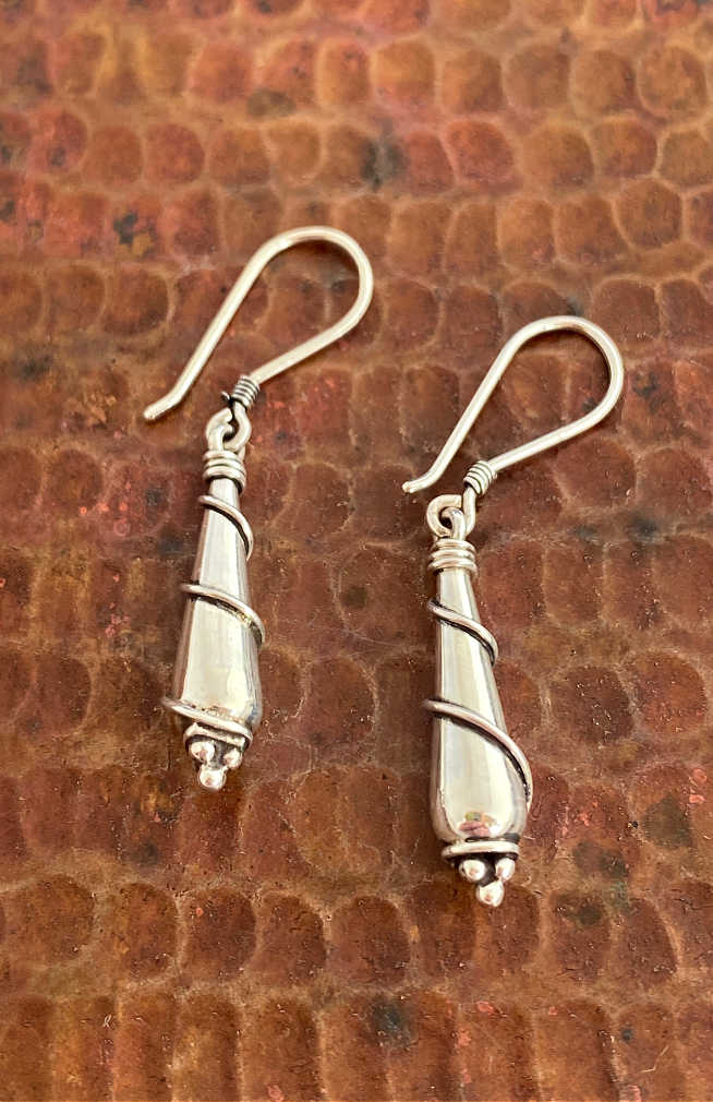 Sterling Silver Drop Earrings