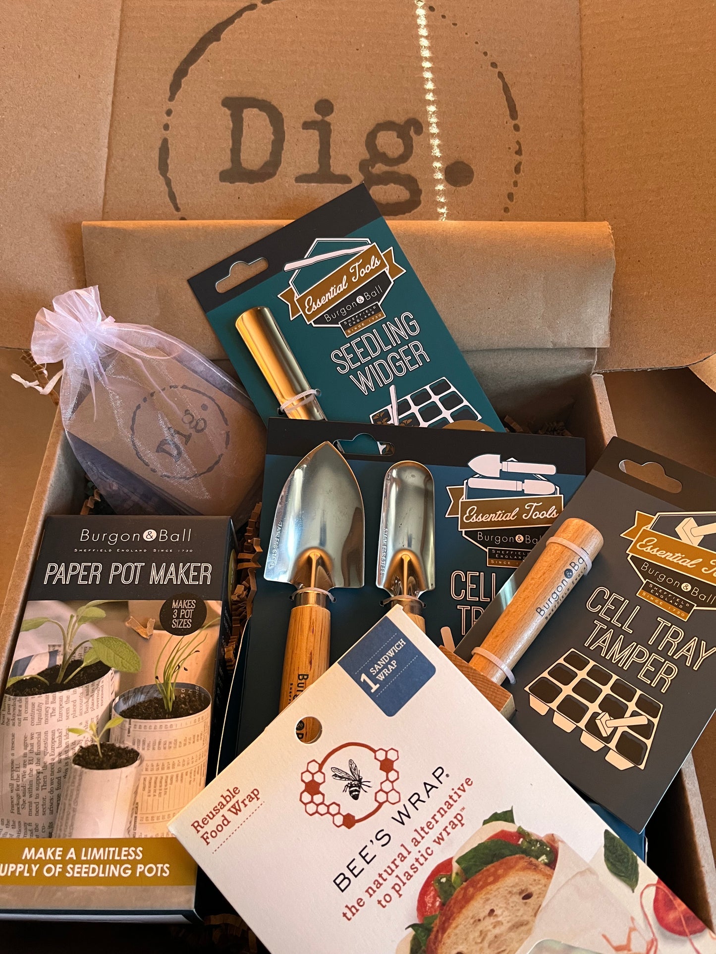 Seed Starting Kit Gift Box