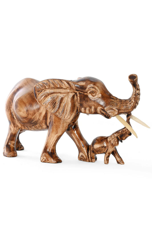 Kenyan Jacaranda Wood Jumbo Mama & Baby