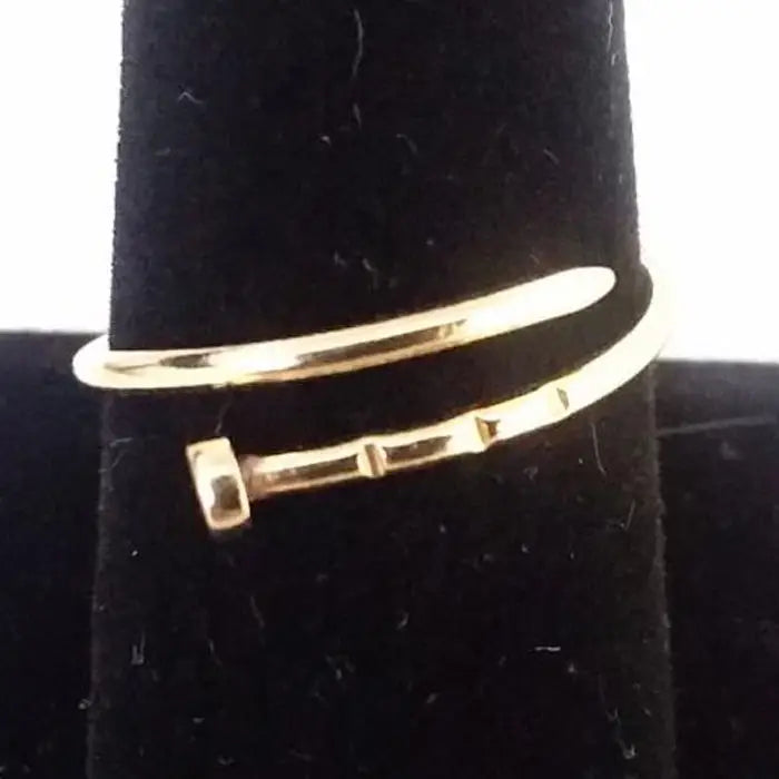 Rings Golden Symbol Ladies