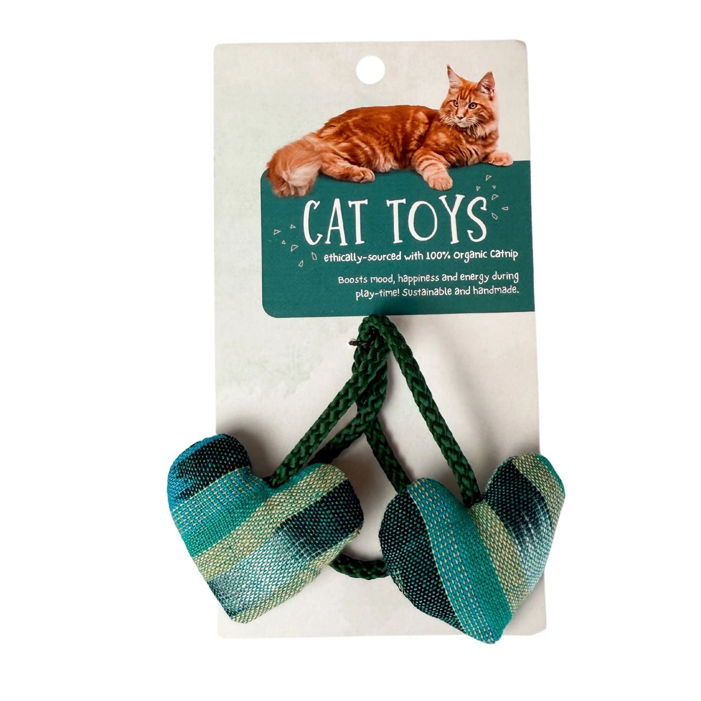 Organic Catnip heart Cat Toy