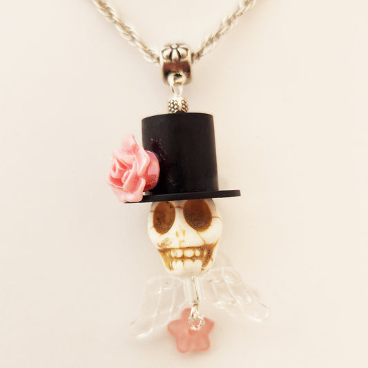 Necklace Day of the Dead Skull totem