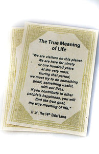 True Meaning of LIfe - Wall hanging