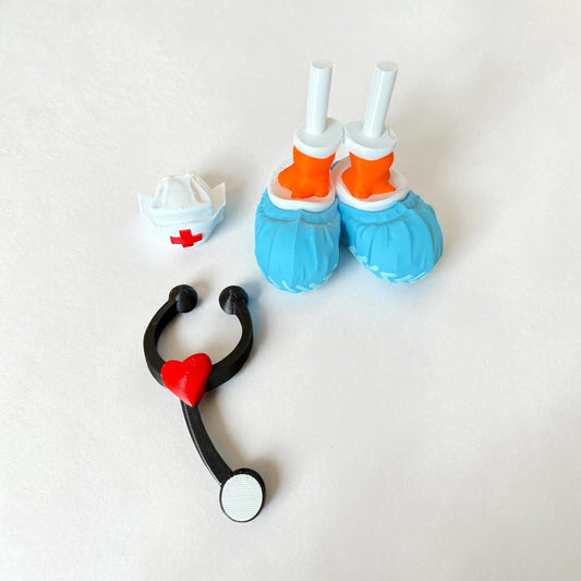 Nurse Stethoscope Accessory | Decorative Goose Outfit Add-On (Goose Sold Separately)