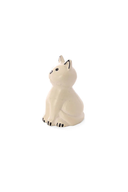 Natural Soapstone Shortcake Kitty Cats
