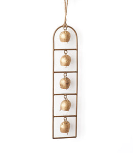 Rustic Bells, Hanging Garland, Wind Chime