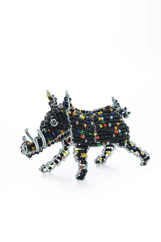 Patmore's Beaded Warthog Sculpture