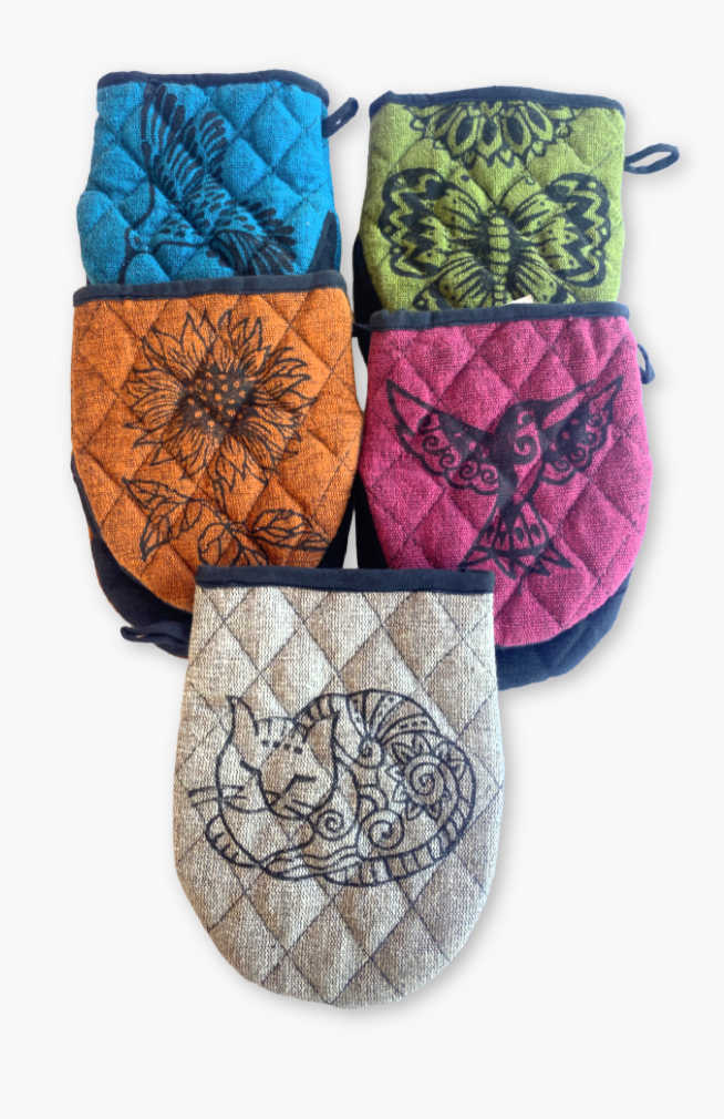 Cotton Oven Mitts