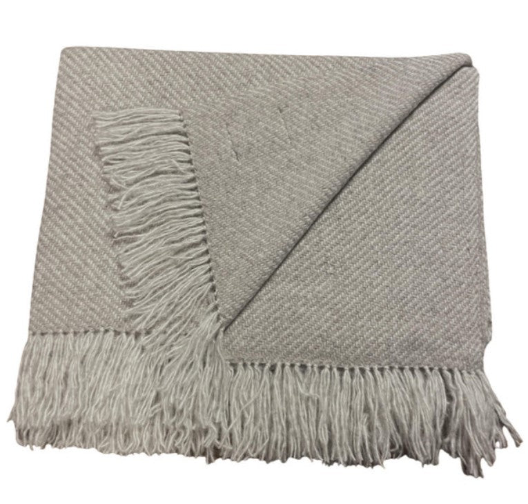 Baby Alpaca Blanket Natural Shades