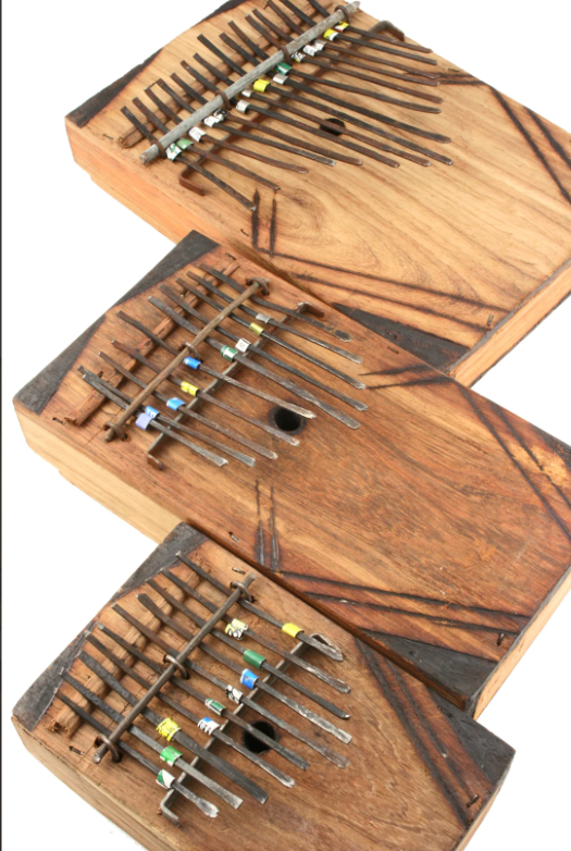 Kalimba Thumb Piano Wooden Tanzania