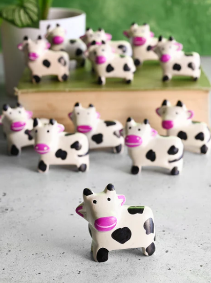 Miniature Soapstone Cows