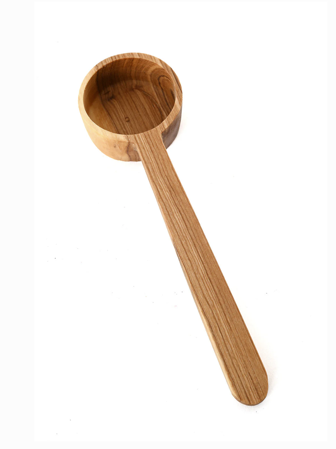 Olive Wood Flat Bottom Scoop