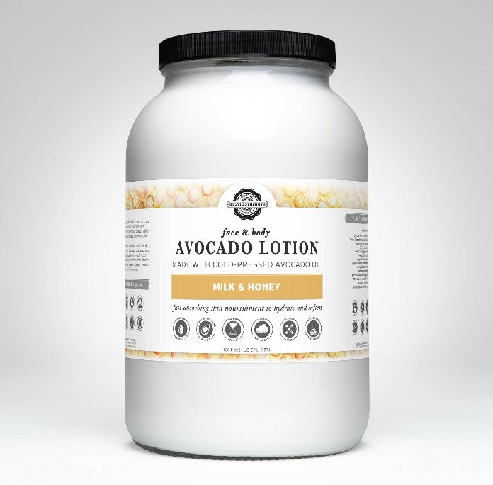 Avocado Lotion for Face and Body- Mild Formula, Paraben-Free