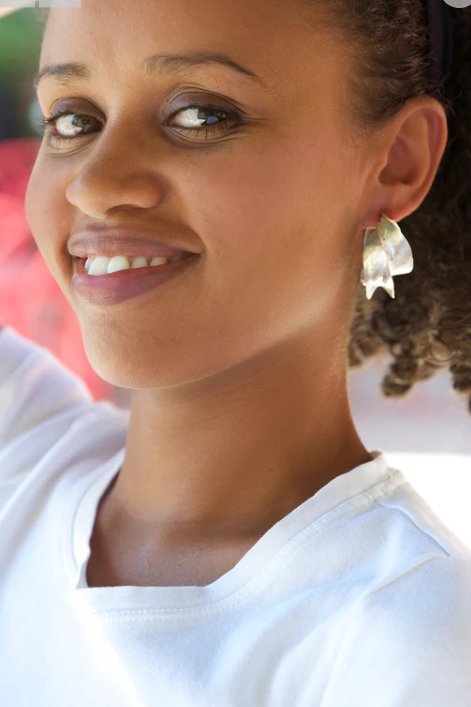 Fulani Sterling Silver Earrings - Medium