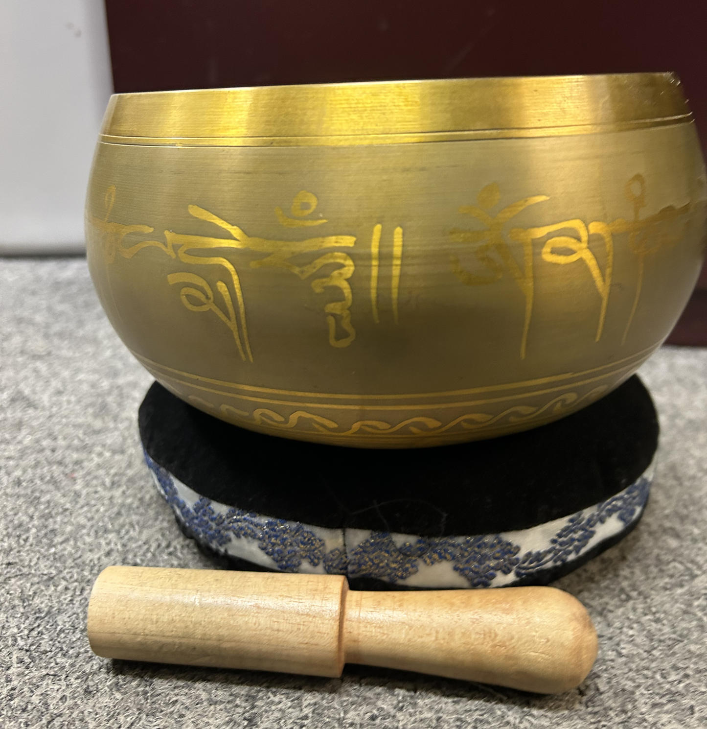 Vintage  8" Singing Bowls 3pc set