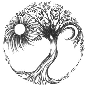 Liza Paizis 'Tree of Life' Print