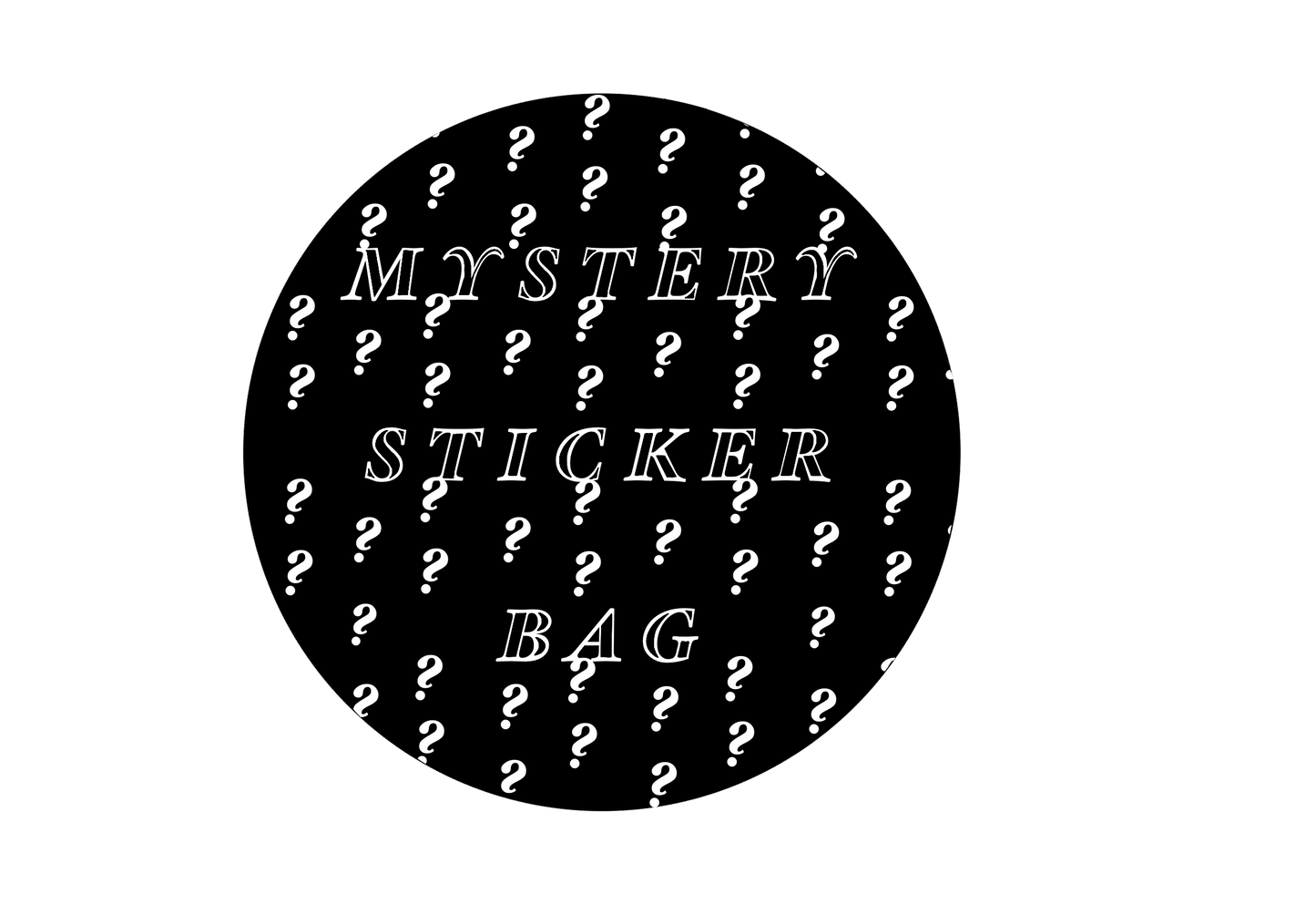 Mystery Sticker Bags