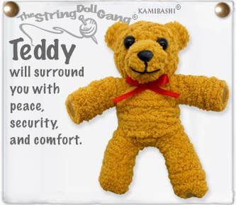 Teddy String Doll Keychain