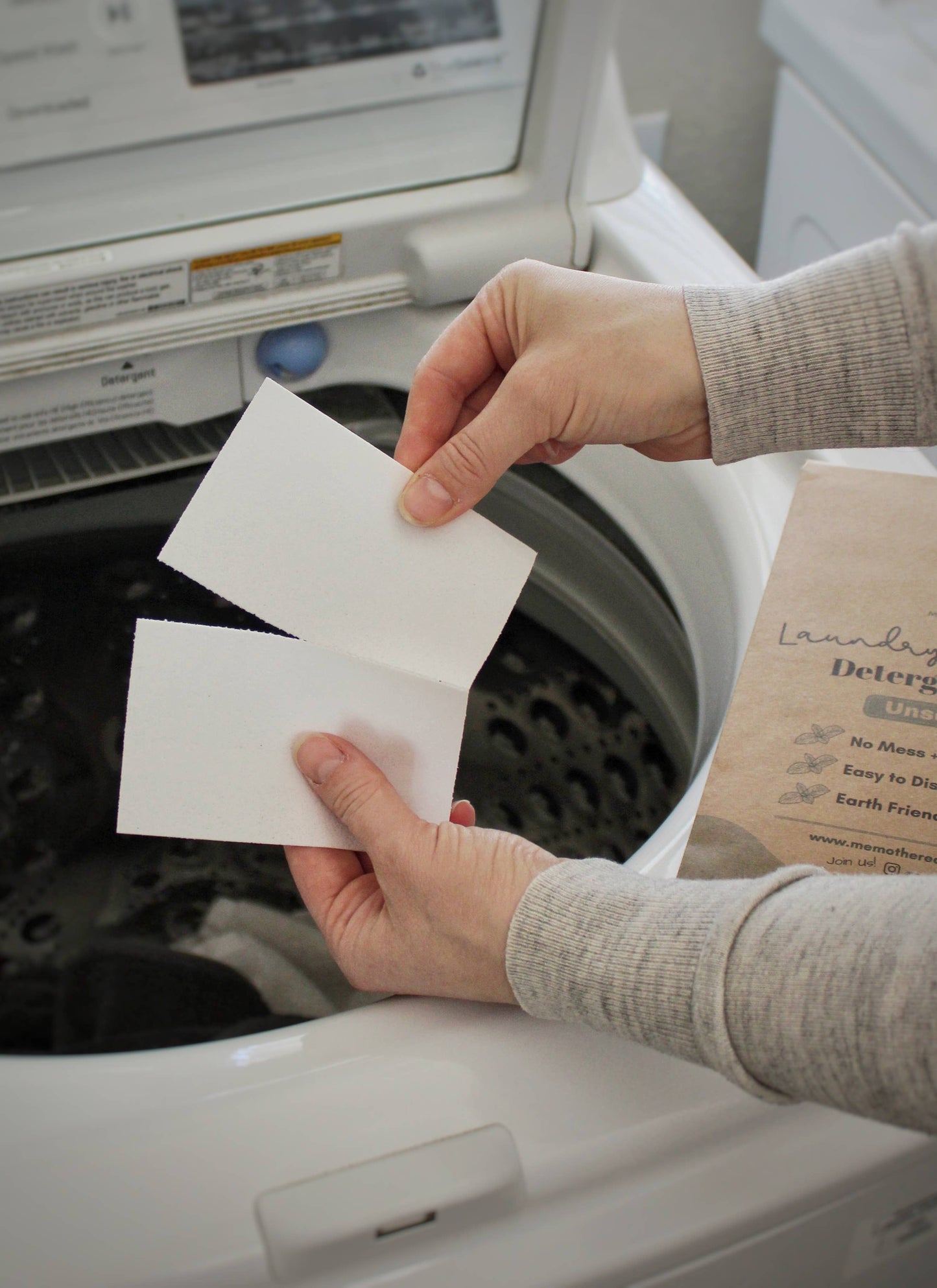 Laundry Detergent Sheets: 60 Loads: Unscented