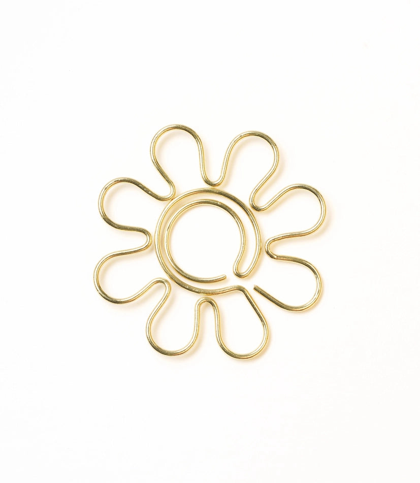 Kitaab Daisy Flower Wire Bookmark