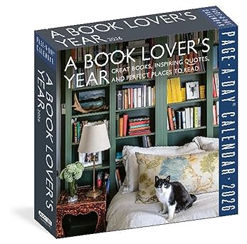 A Book Lover's Year Page-A-Day® Calendar 2026: Great Books, Inspiring Quotes, and Perfect Places to Read  1025