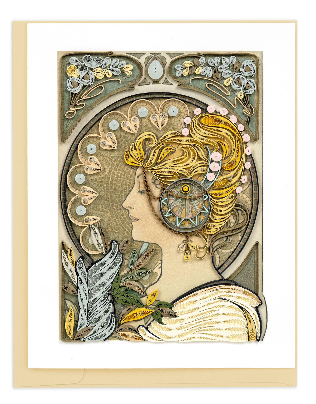 Artist Series - Quilled La Plume, Mucha