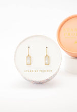 Load image into Gallery viewer, Moonlit Grace Earrings in Gold or Silver &amp; Moonstone
