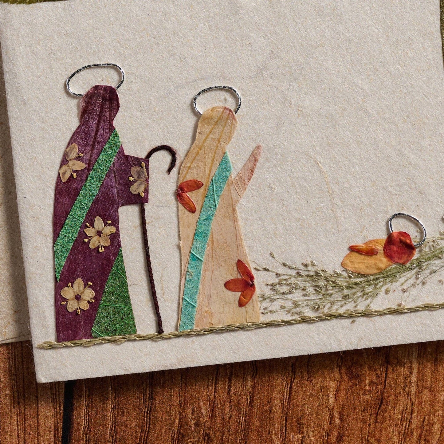Natural Nativity Card