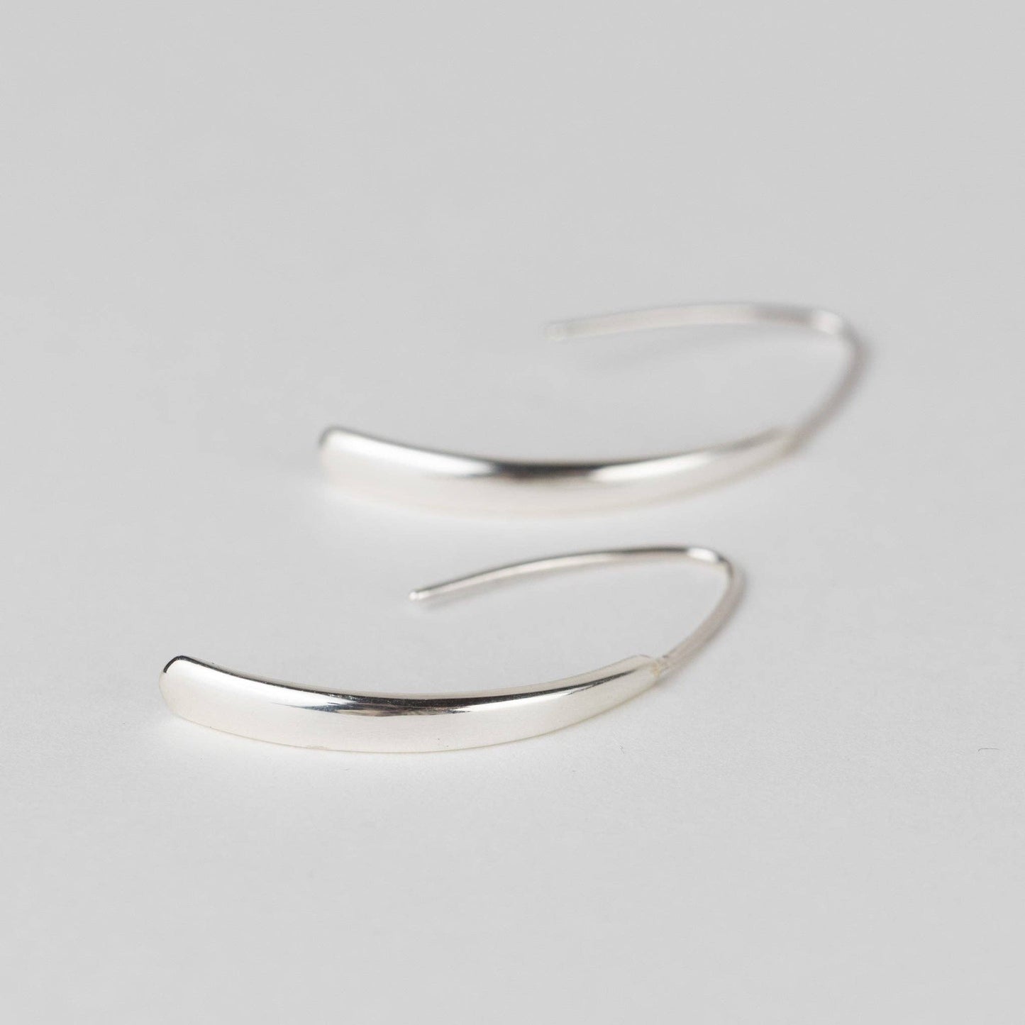 Damini Silver Teardrop Earrings