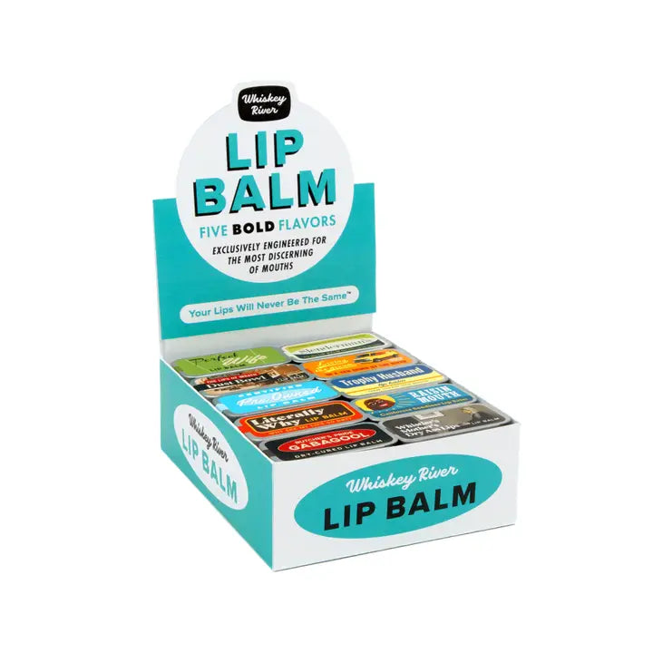 Funny Old School Lip Balm Tins