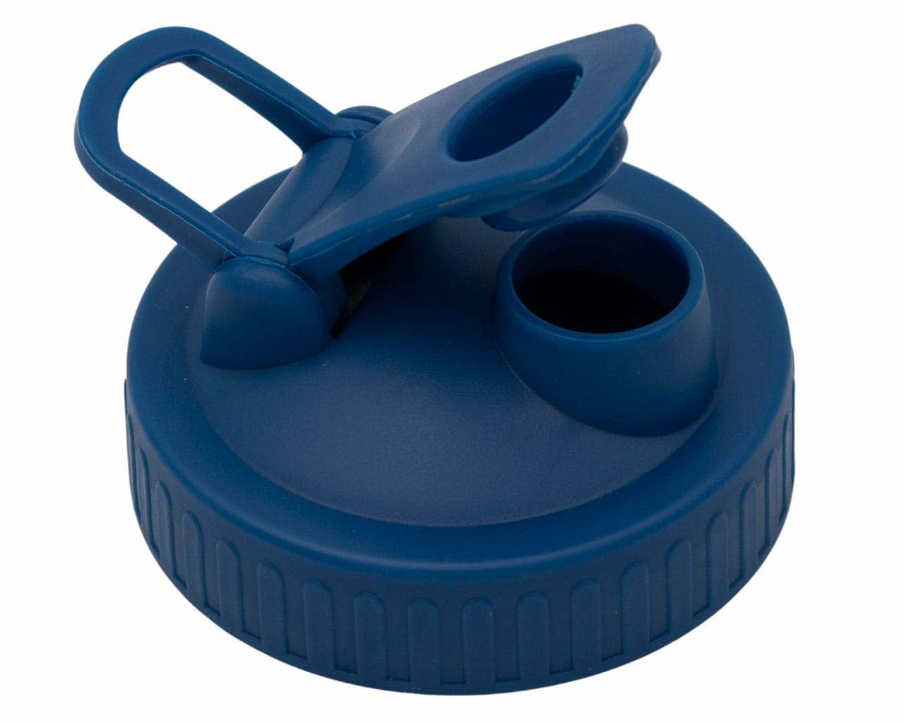 Pour & Store Shaker Lid w/ Carry Loop for Mason Jars: Gray / Wide mouth / Original