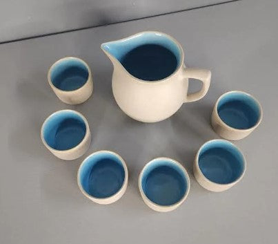 Pitcher & 6 cups PigeonForgeTenn