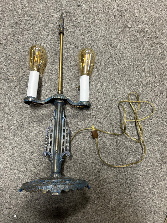 J&J Braze & Co NYC Art Deco Table Lamp