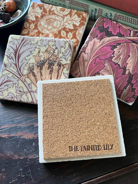 Autumn Bounty stone coasters