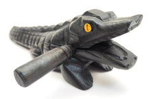 Load image into Gallery viewer, 12 inch Green Alligator / Crocodile Drum
