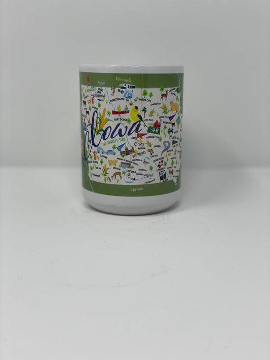 Iowa 15-oz. Ceramic Mug