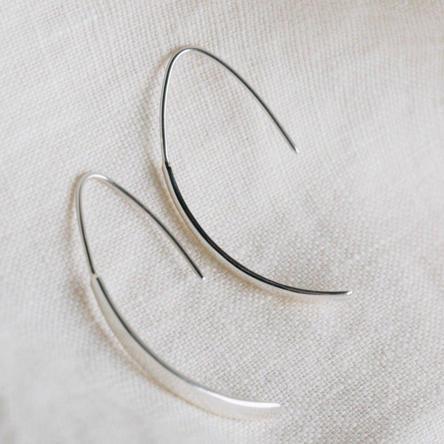 Damini Silver Teardrop Earrings