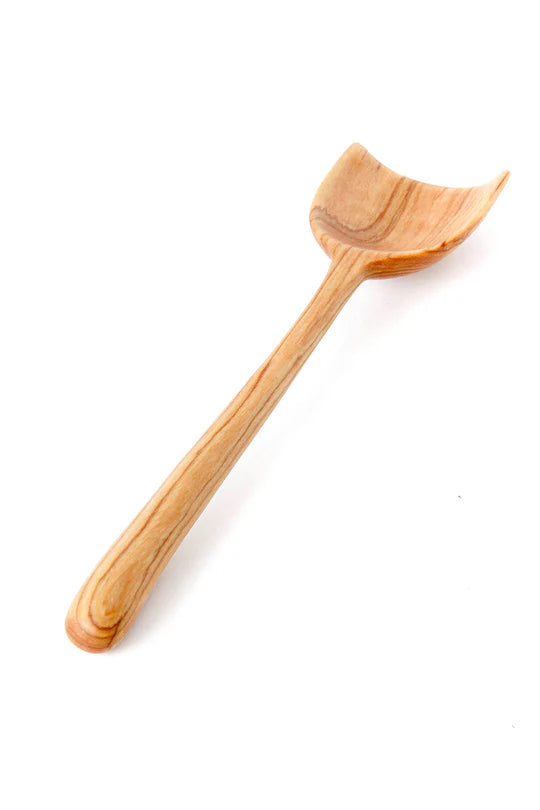 Kenyan Wild Olive Wood Serving Shovel Spoon