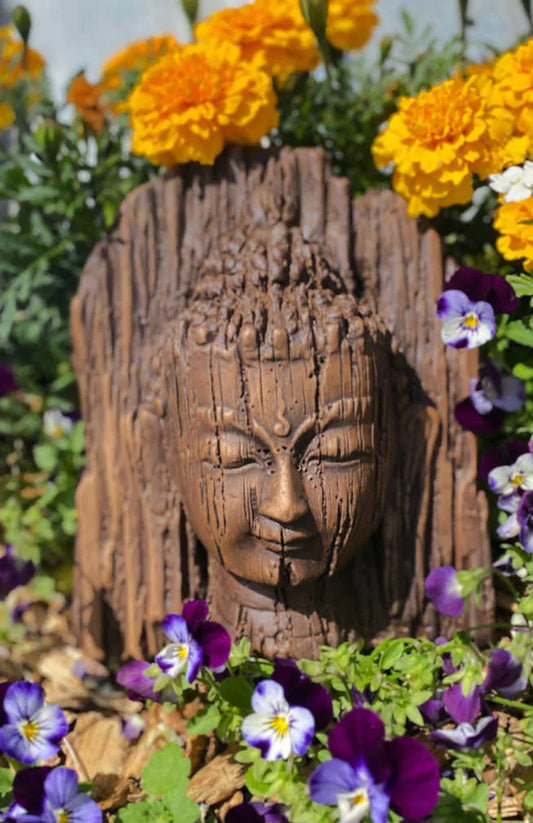 Ceramic Buddha Head