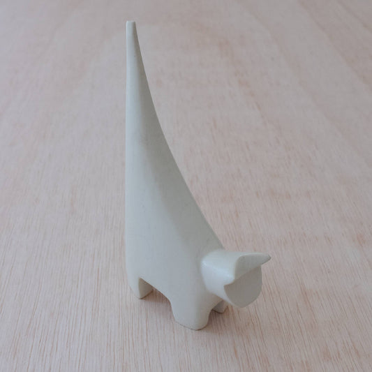 Natural Ring Holder Cat