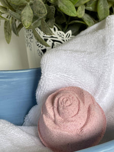 Organic Rose Blossom Bath bomb, Valentine’s Day