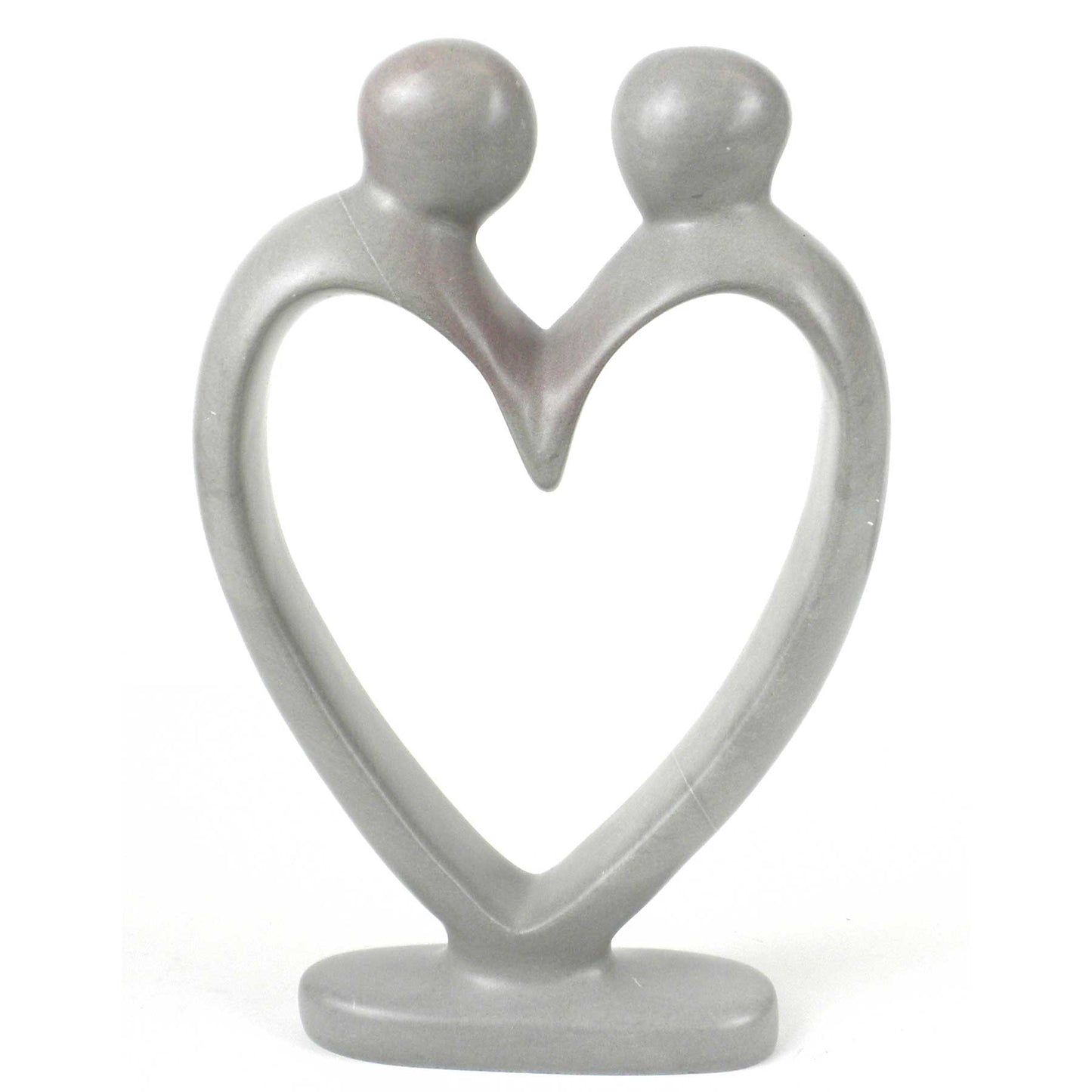 Lover's Heart Soapstone Sculpture
