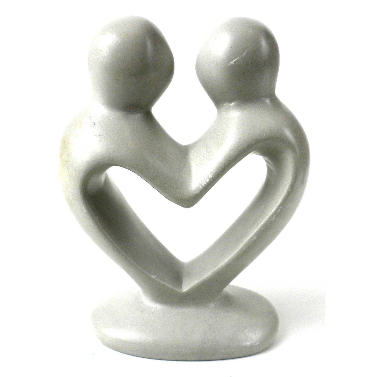 Lover's Heart Soapstone Sculpture