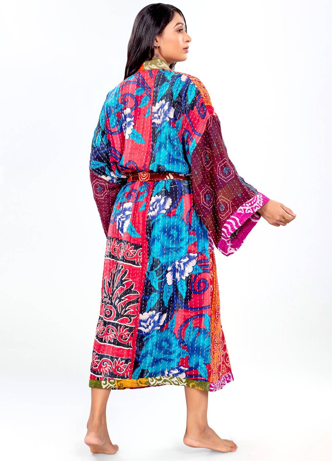 Kantha Kimono Robe
