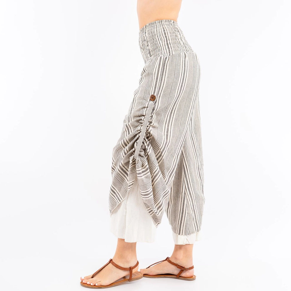 Two Layer Cinch Up Pant